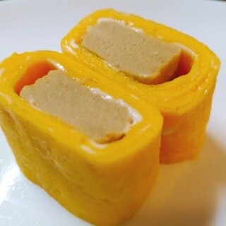 高野豆腐の卵巻き